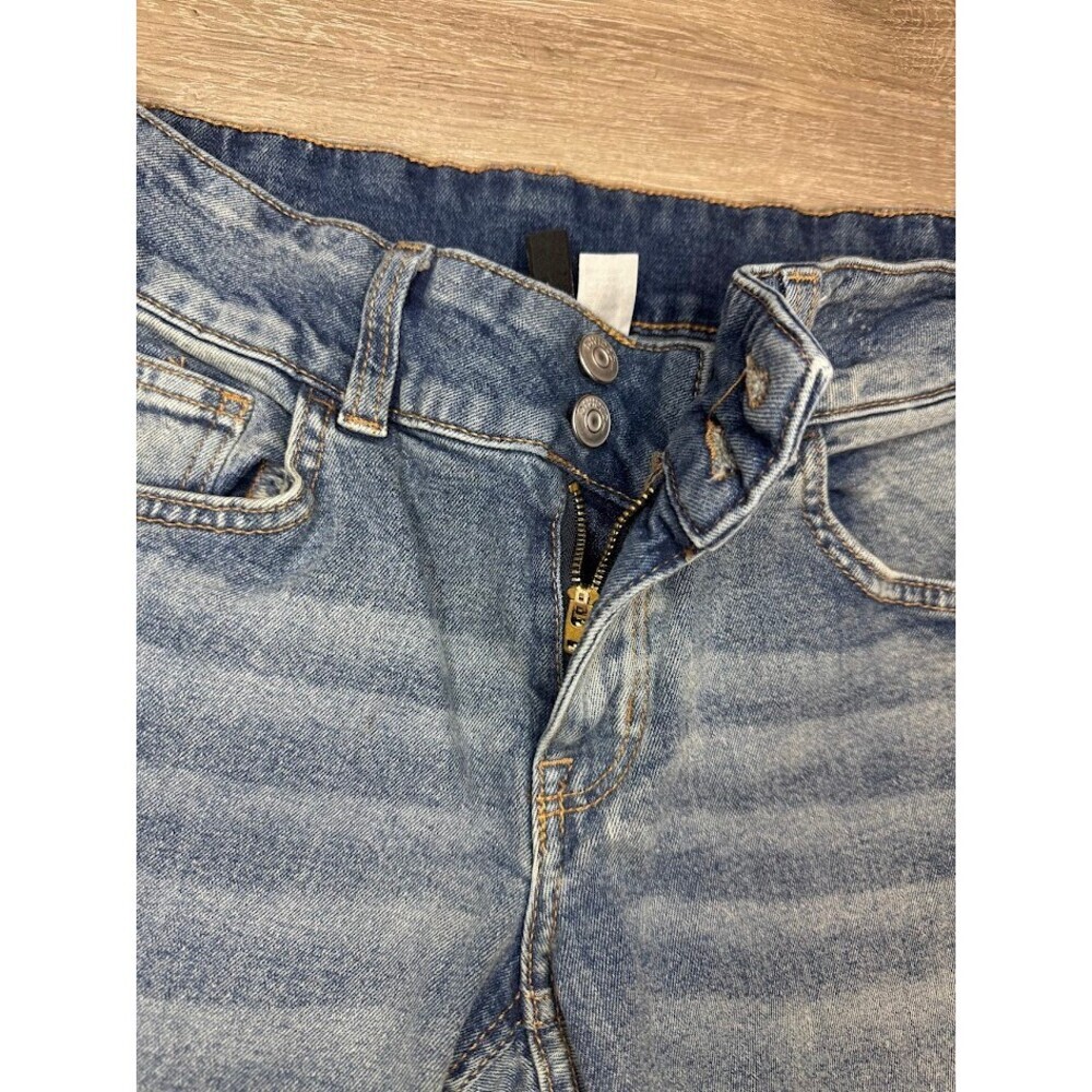 Bootcut Jeans Women’s Size 8 Light Wash Y2K Low Rise Denim - Picture 5 of 7
